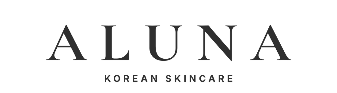 Aluna skincare brand wordmark logo